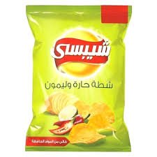 شيبسي ١٠ج شطه وليمون